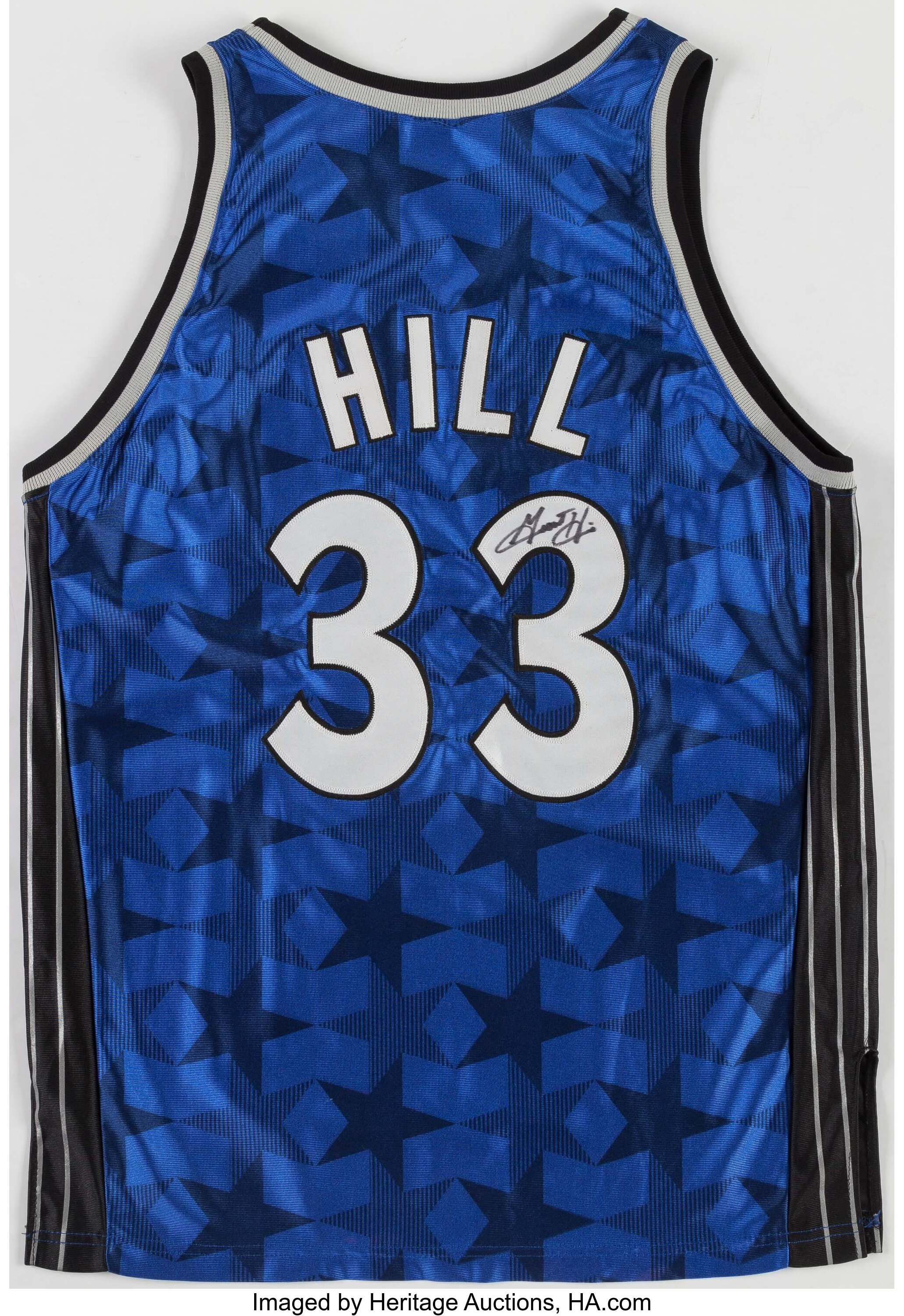 NEW RARE Grant Hill Orlando Magic Stitched NBA Reebok Authentic