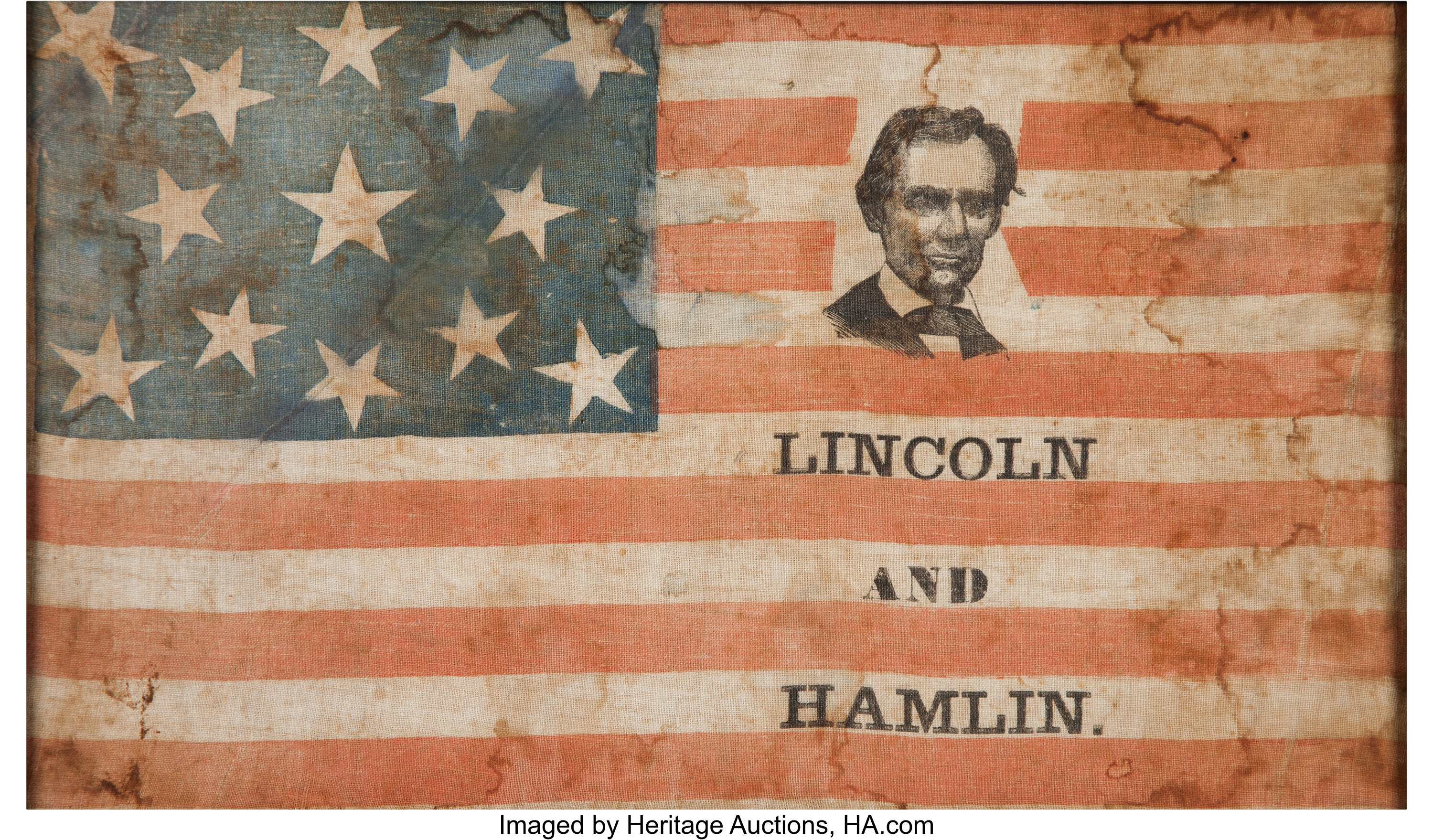 abe lincoln flag