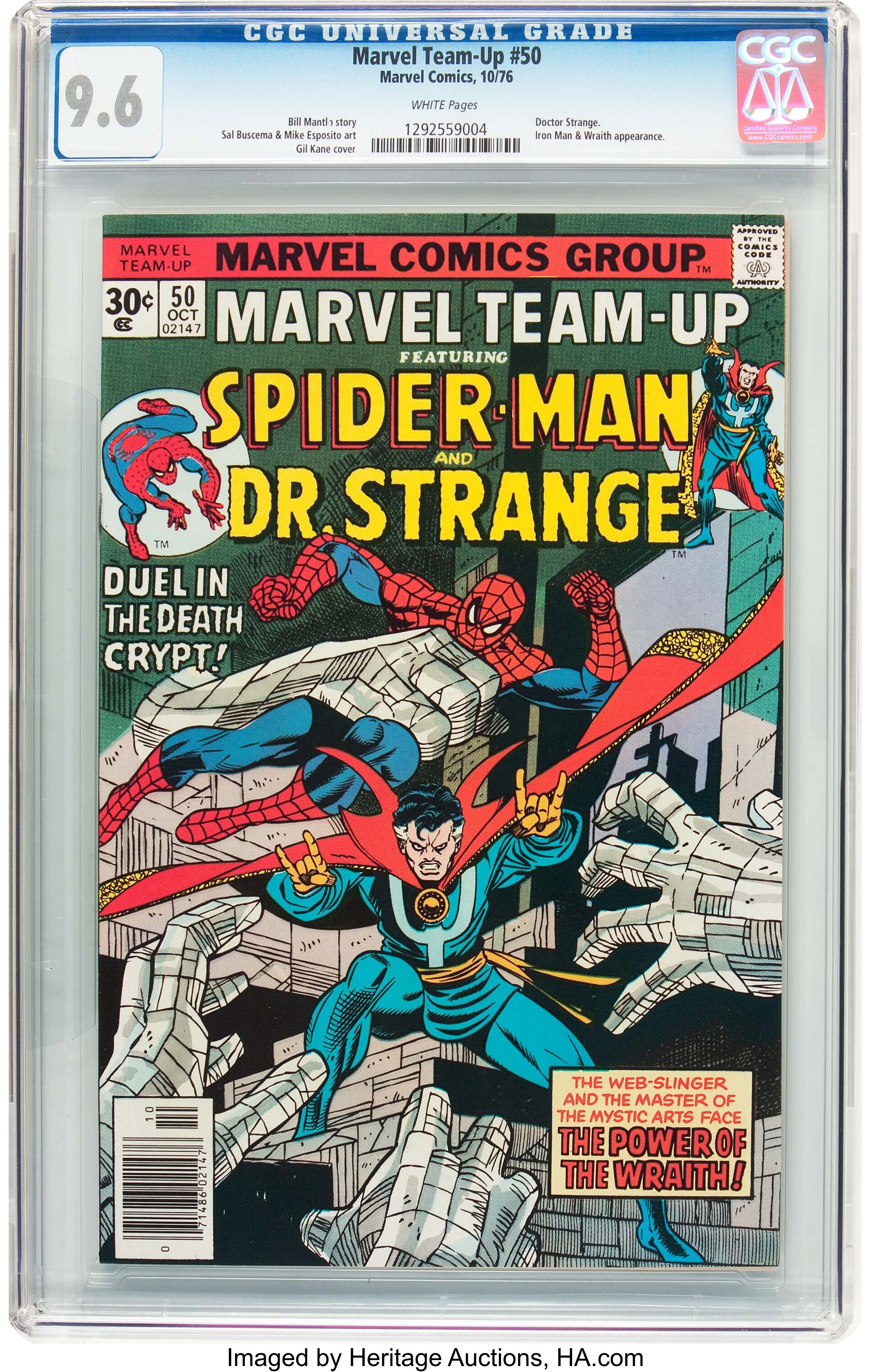 Marvel Team-Up #50 Spider-Man and Dr. Strange (Marvel, 1976) CGC | Lot  #13457 | Heritage Auctions