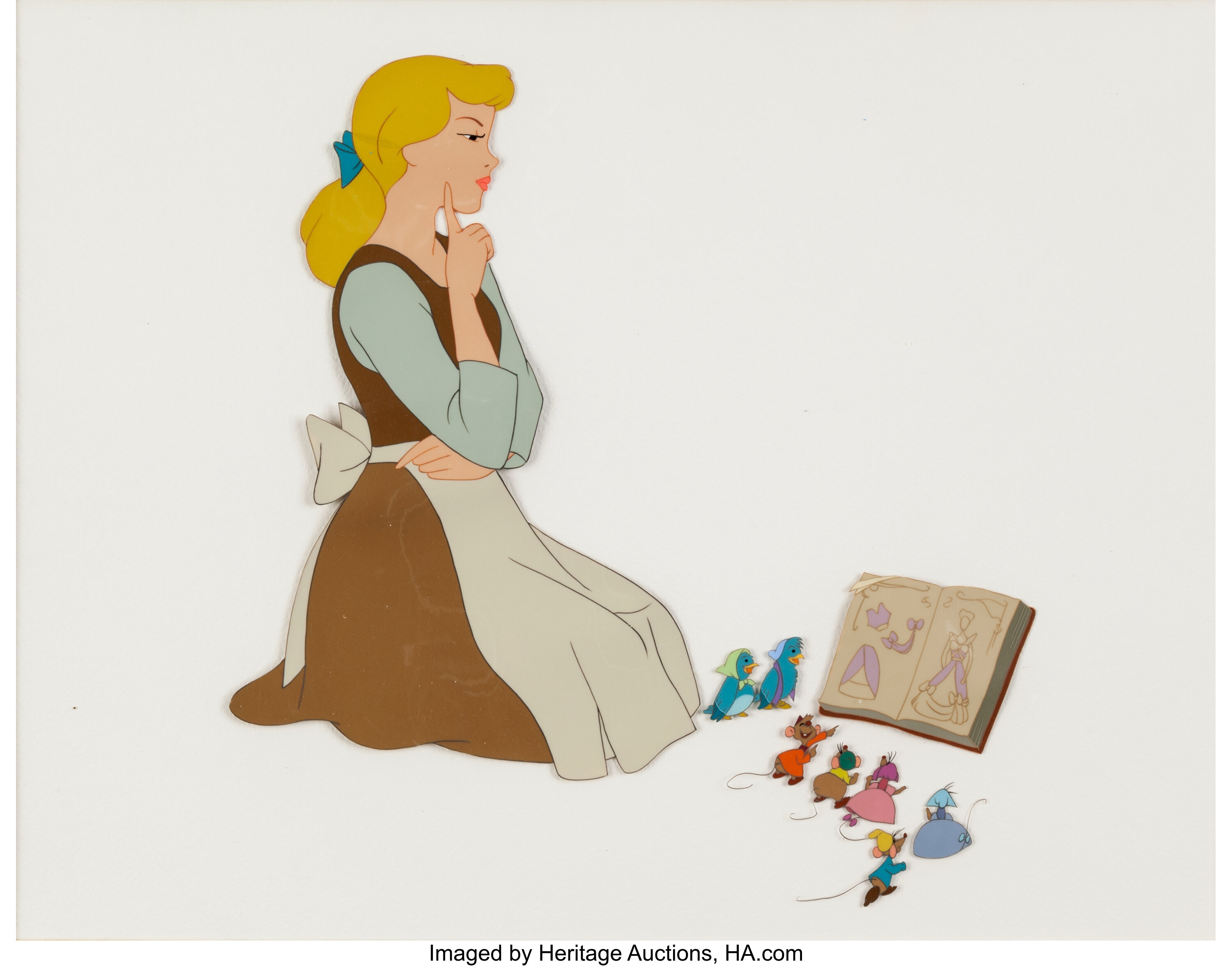 Cinderella with store mice