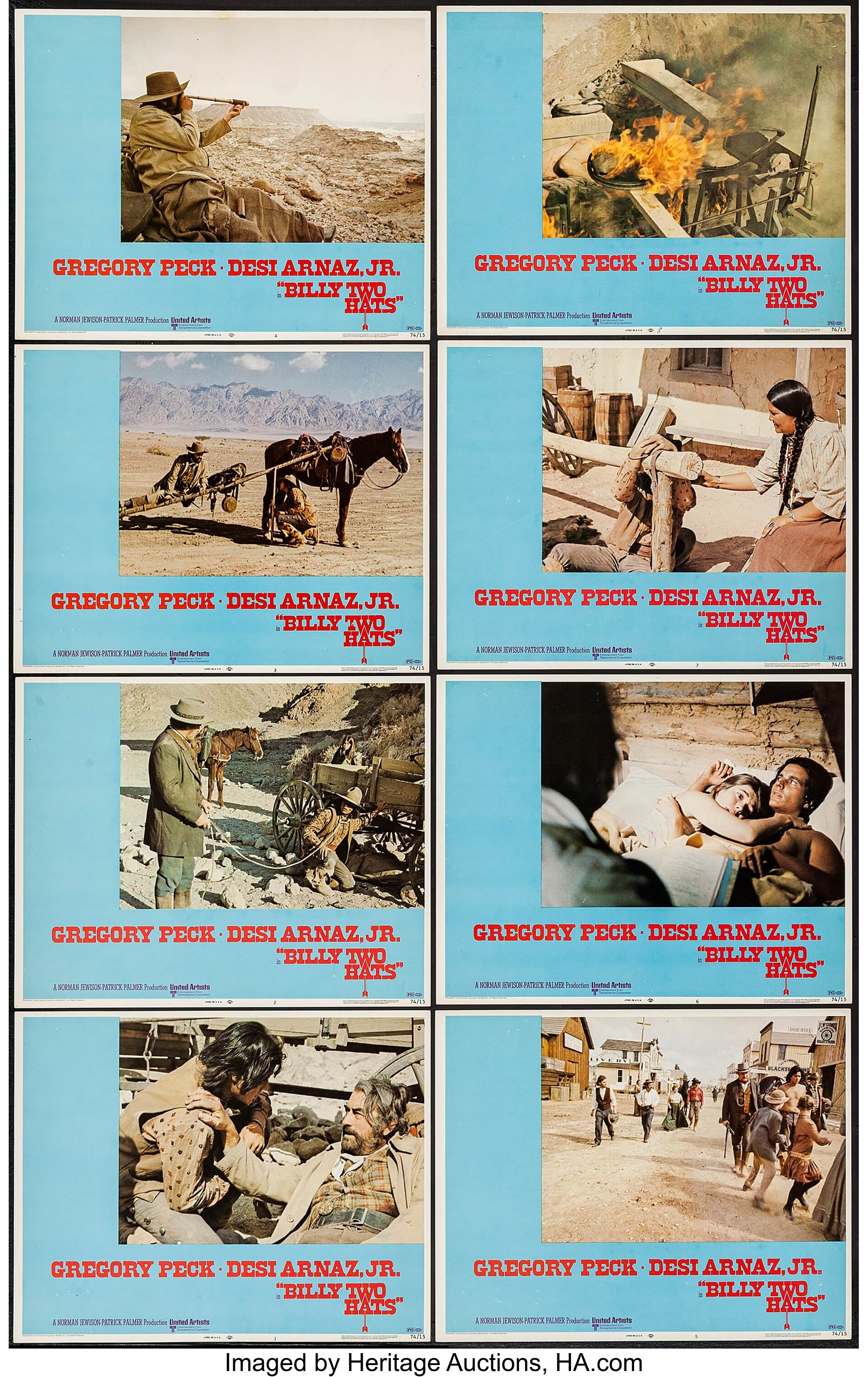 Buster and Billie and Other Lot (Columbia, 1974). Lobby Card Sets