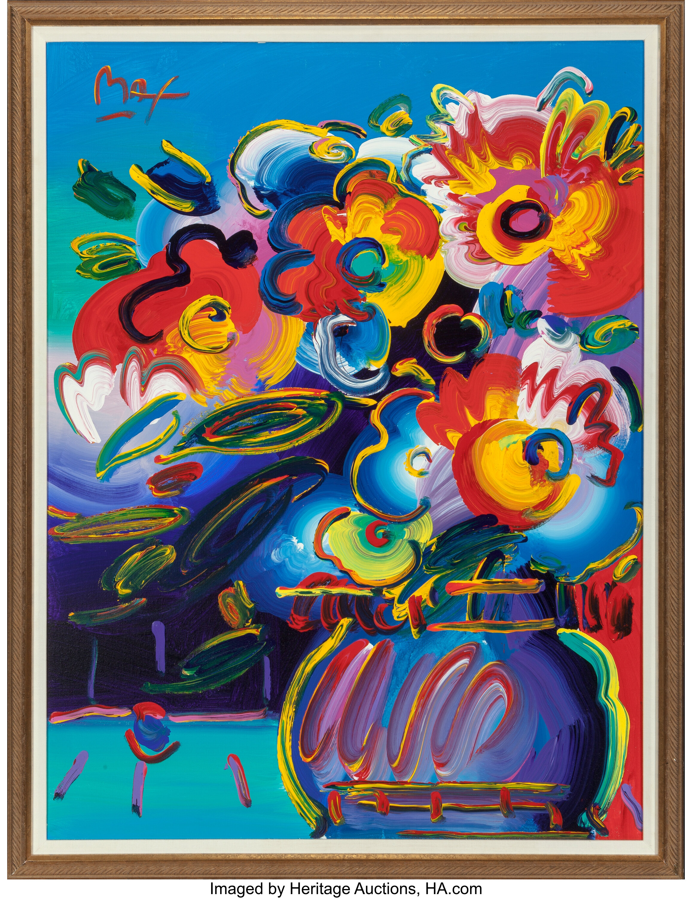 Peter Max Paintings for Sale Value Guide Heritage Auctions