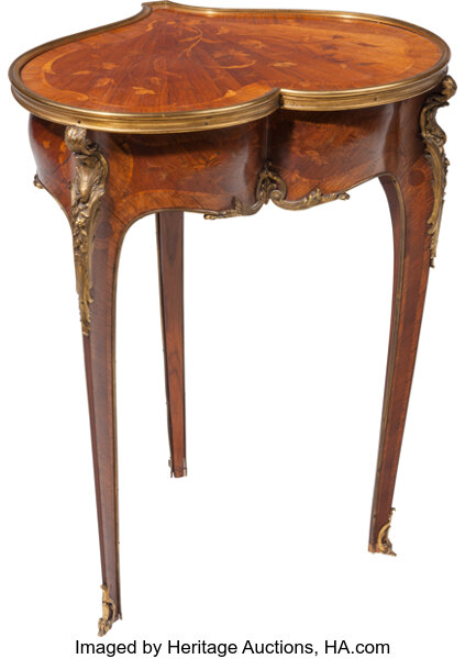 A French 19th Century Louis XVI St. Mahogany, Kingwood