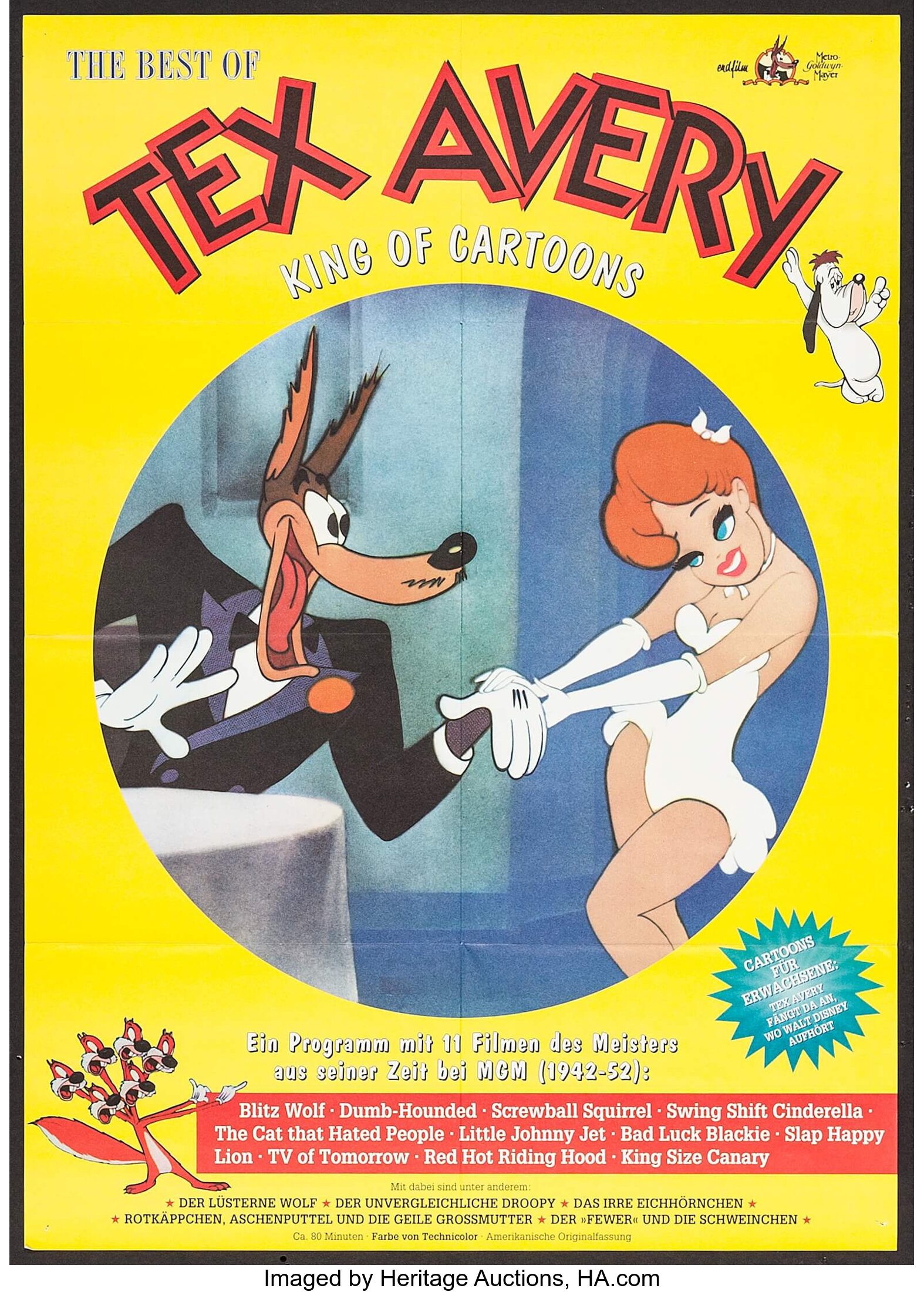 tex avery wolf and red