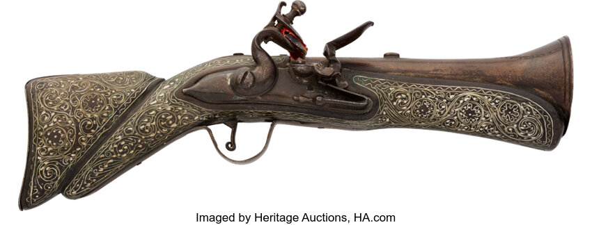 Flintlock Blunderbuss Pistol Ornament by Paul Ward - Fine Art America