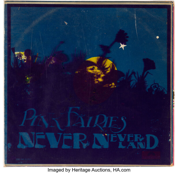 Pink Fairies Never Never Land Stereo LP (UK - Polydor 2383 045