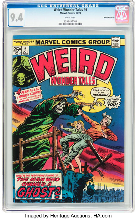 How Much Is Weird Wonder Tales 6 Worth Browse Comic Prices Heritage Auctions