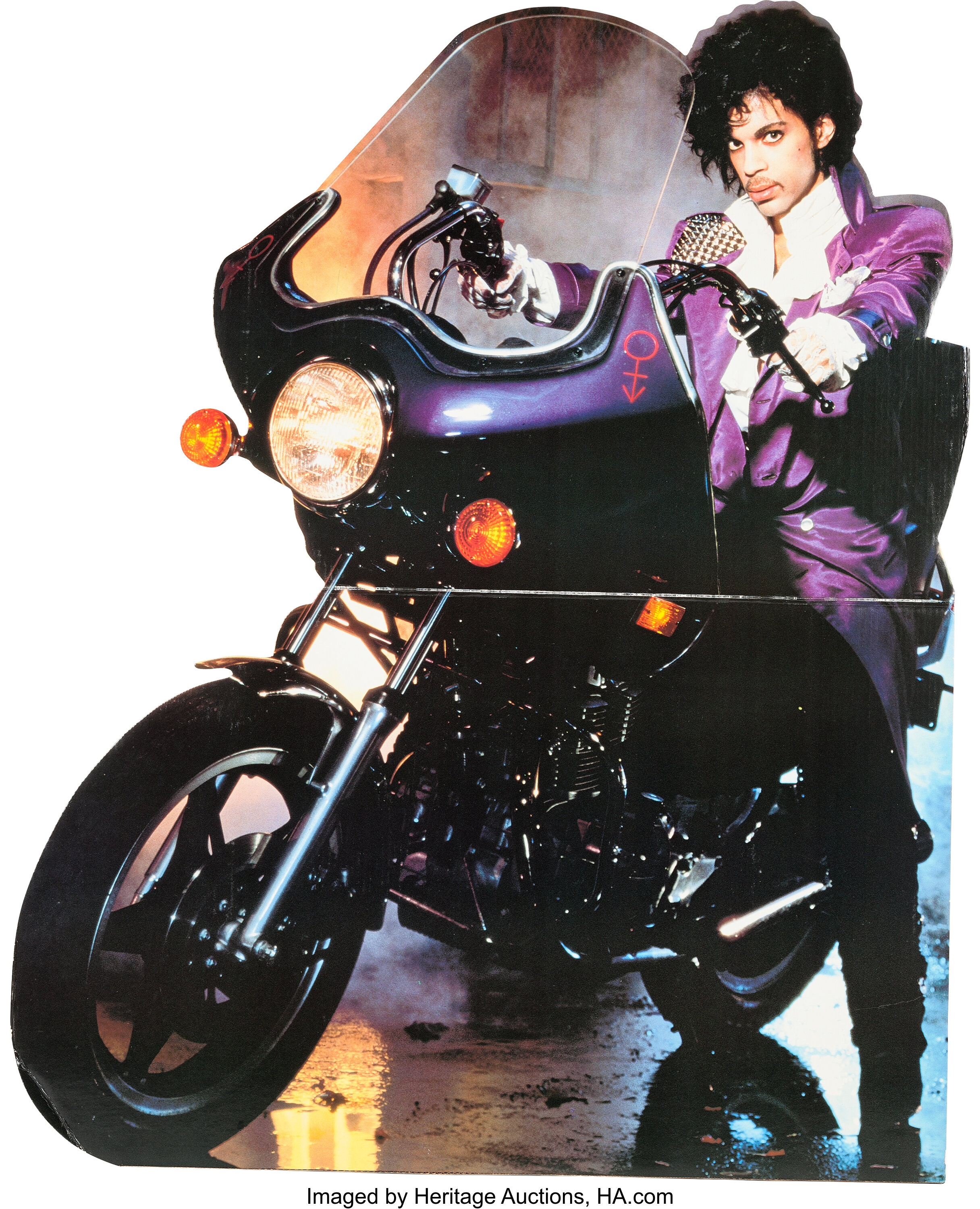 Prince Purple Rain Promotional Stand-Up (1984).... Music | Lot #89727
