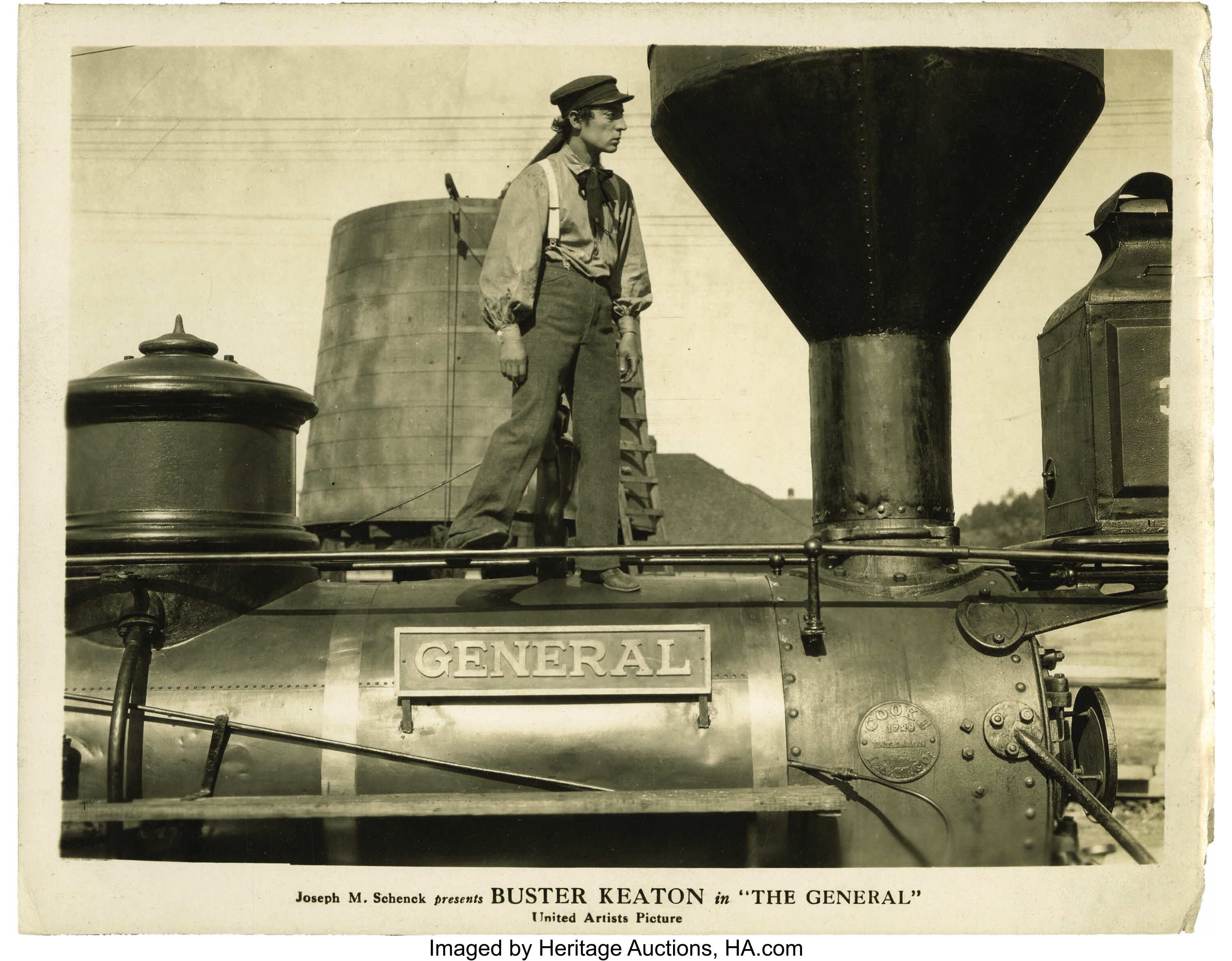 Hollywood Vintage Still Buster Keaton In The General Circa Lot 261 Heritage Auctions