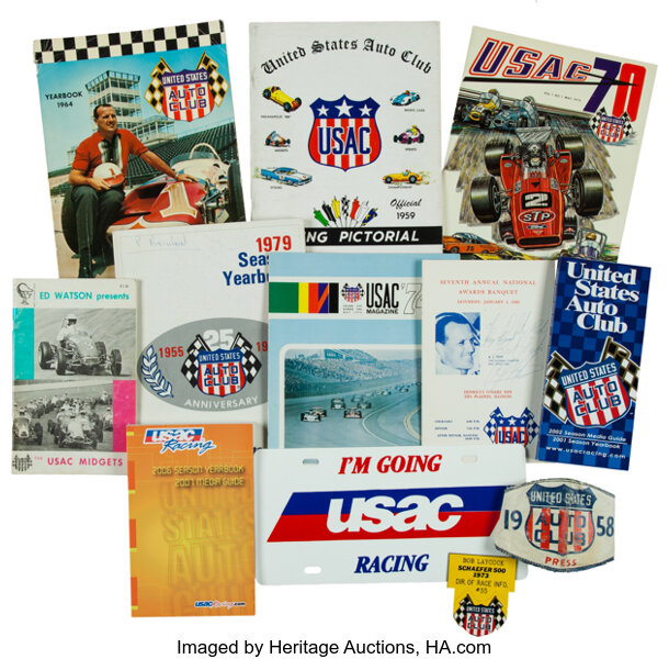 United States Auto Club (USAC) Fan Pack.... Miscellaneous | Lot #80241 |  Heritage Auctions