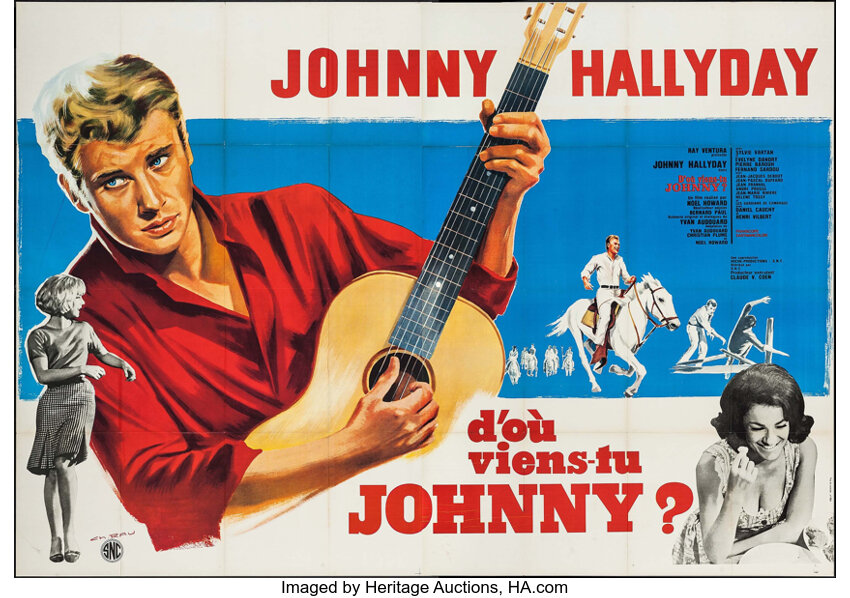 Where Are You From Johnny Snc 1963 French Double Grande 63 Lot Heritage Auctions
