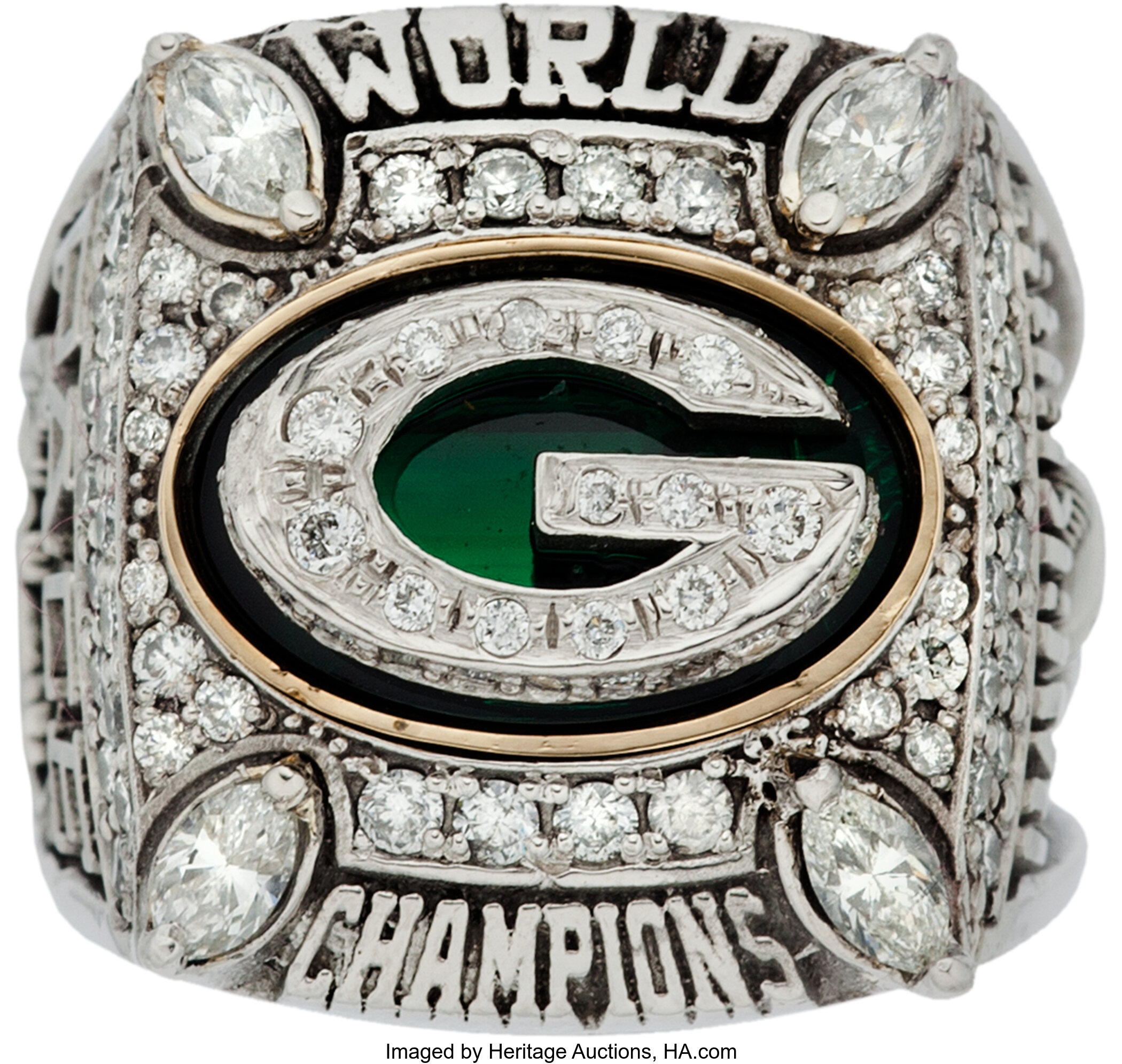 2010 Green Bay Packers Super Bowl Championship Ring. Football, Lot  #80144