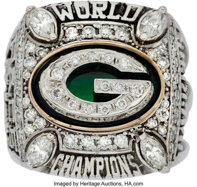 6 NFL Green Bay Packers Super Bowl Rings Set – Championship Rings