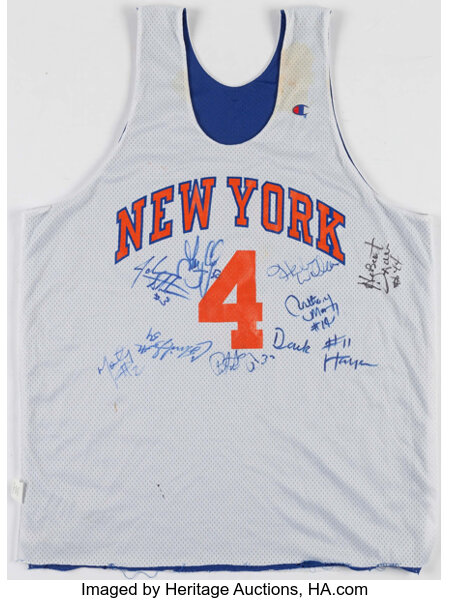 Vintage Champion New York Knicks John Starks Jersey