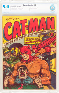 Catman Comics #7 in CGC 4.0