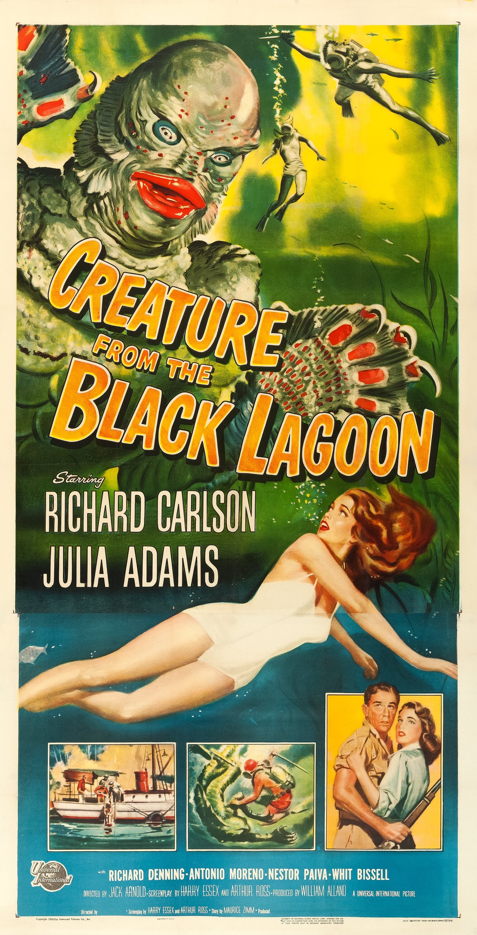 Creature From The Black Lagoon Universal International 1954 Lot Heritage Auctions