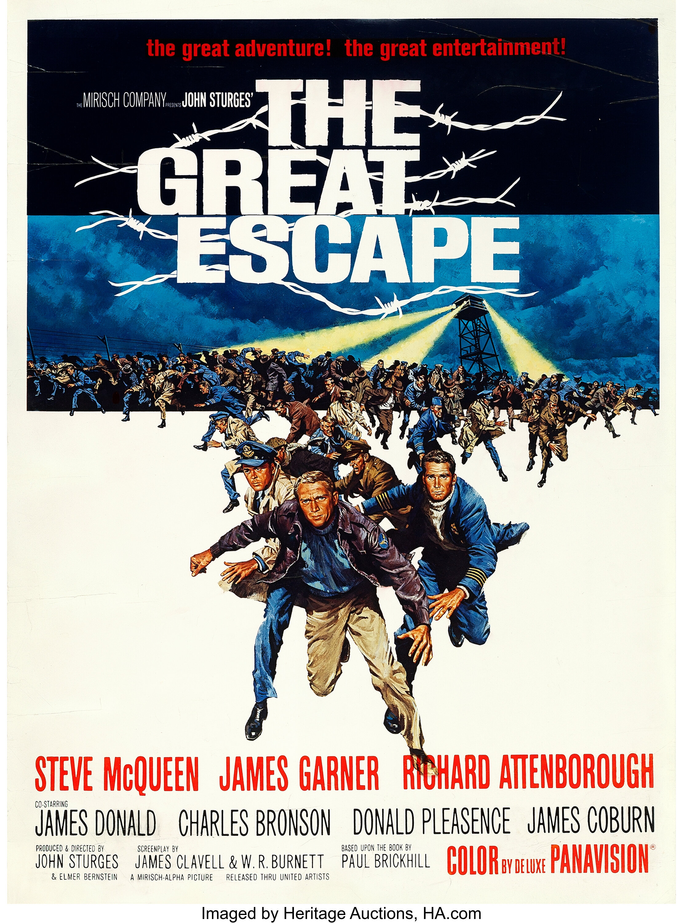 The Great Escape (United Artists, 1963). One Sheet (28