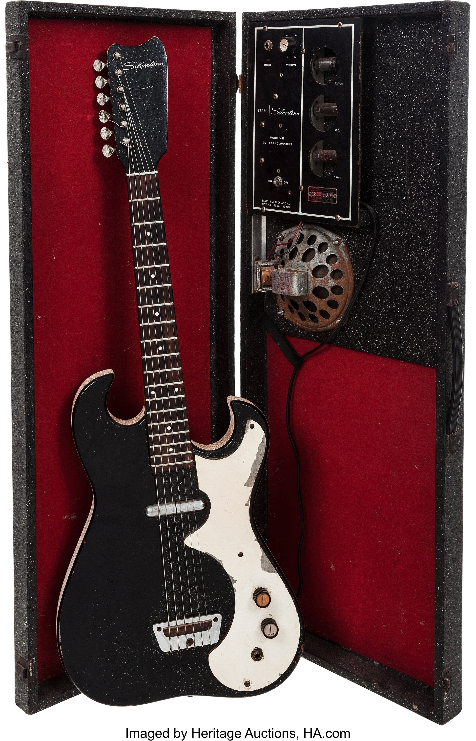 1965 silvertone electric deals guitar