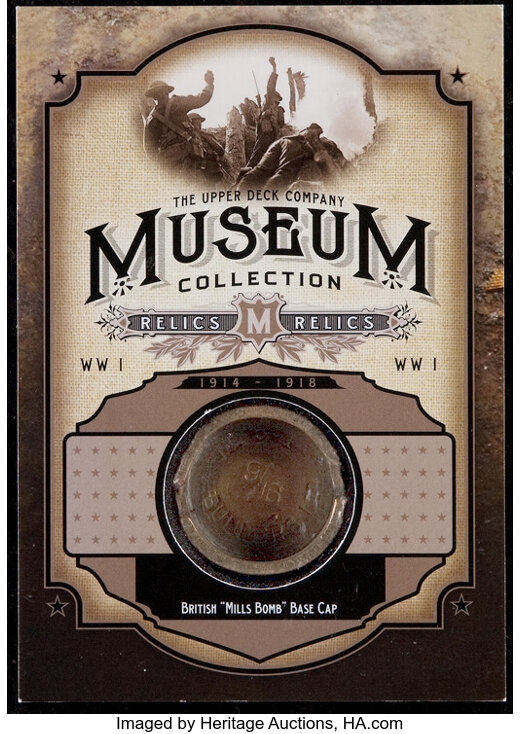 2014 Upper Deck Goodwin Champions WW1 Museum Collection Relics