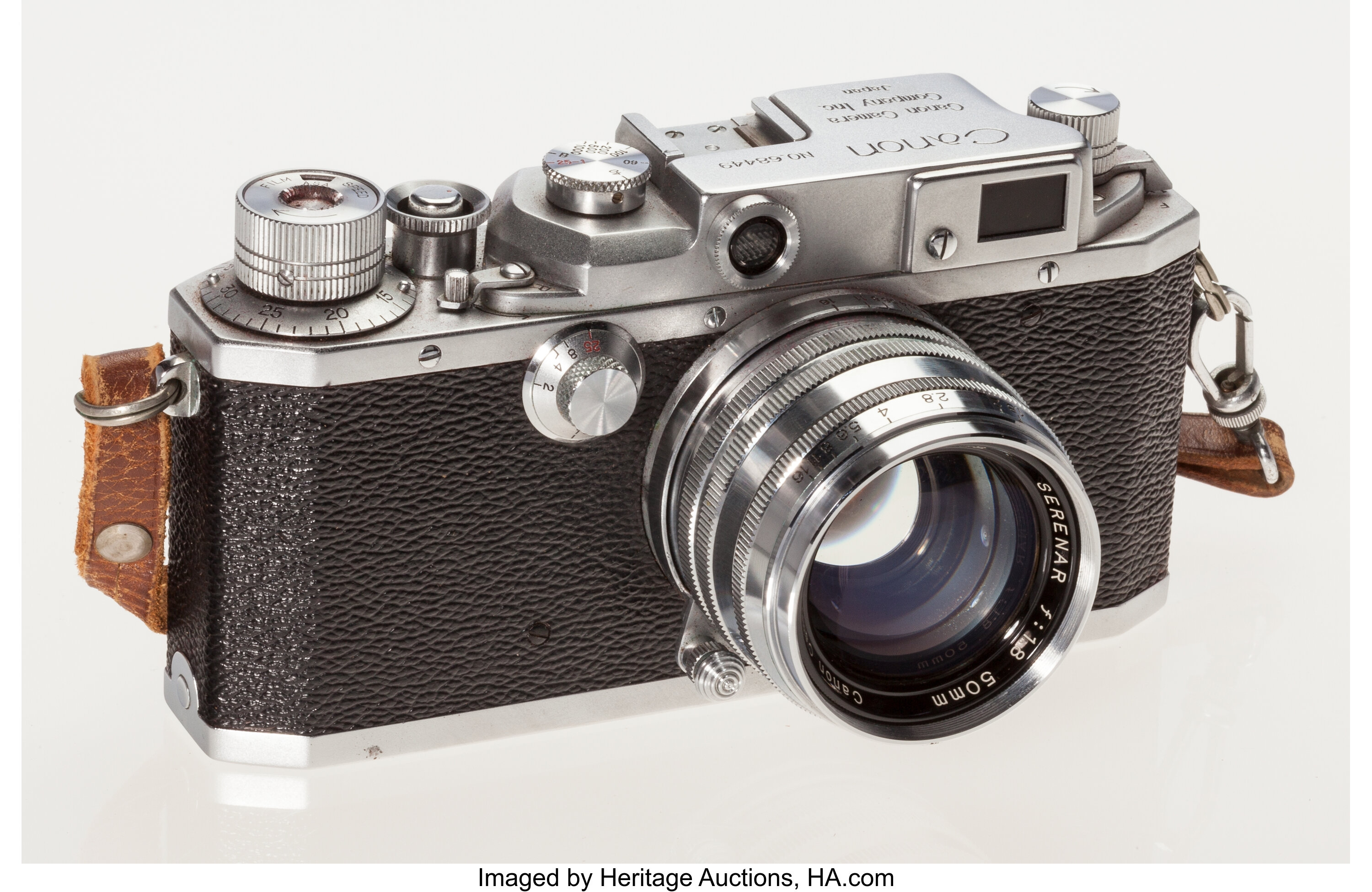 【売れ筋】 IIIA Canon Rangefinder 68449 No. 1952, c. Japanese, camera. フィルムカメラ