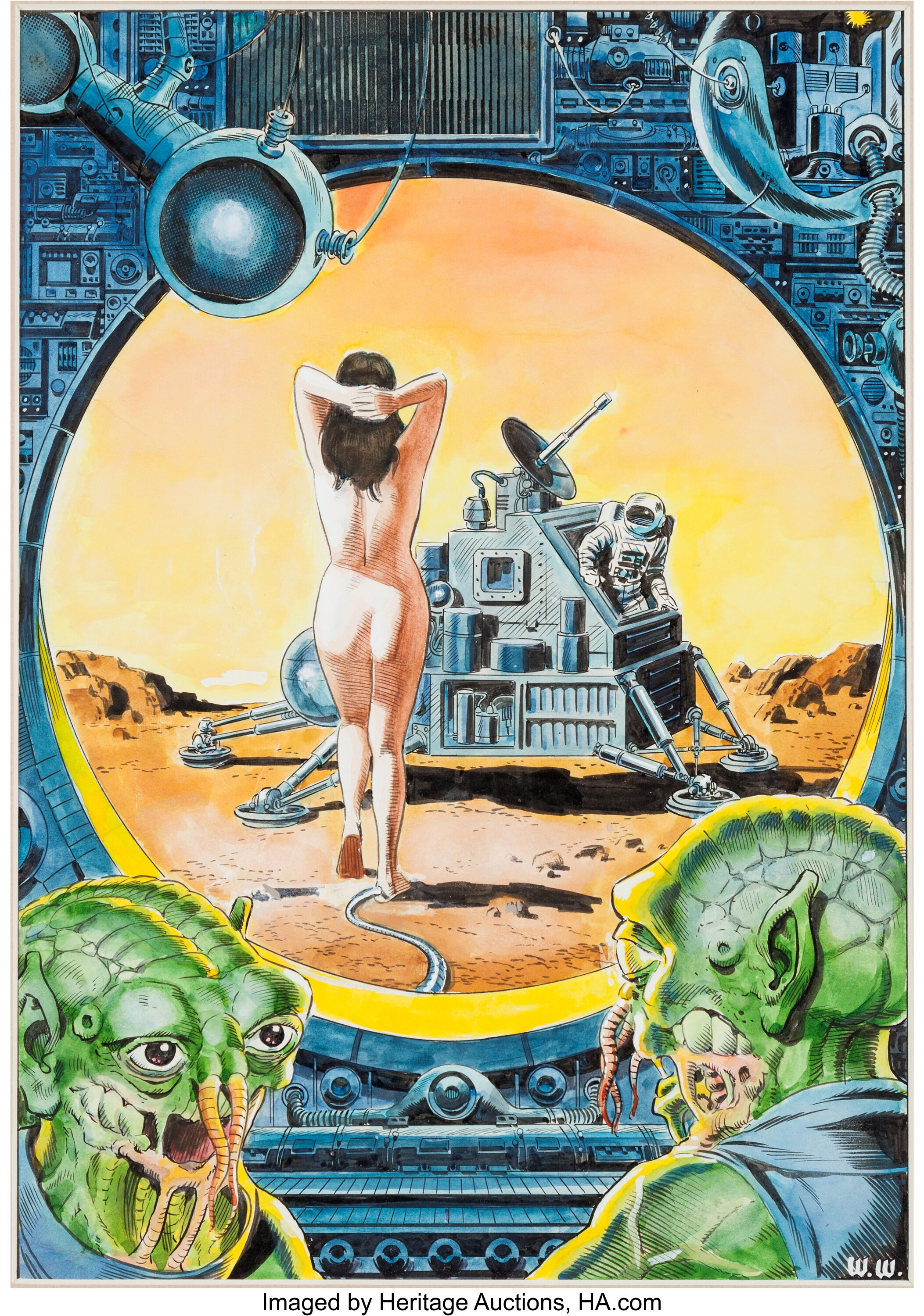 Wally Wood Weird Sex-Fantasy Portfolio 