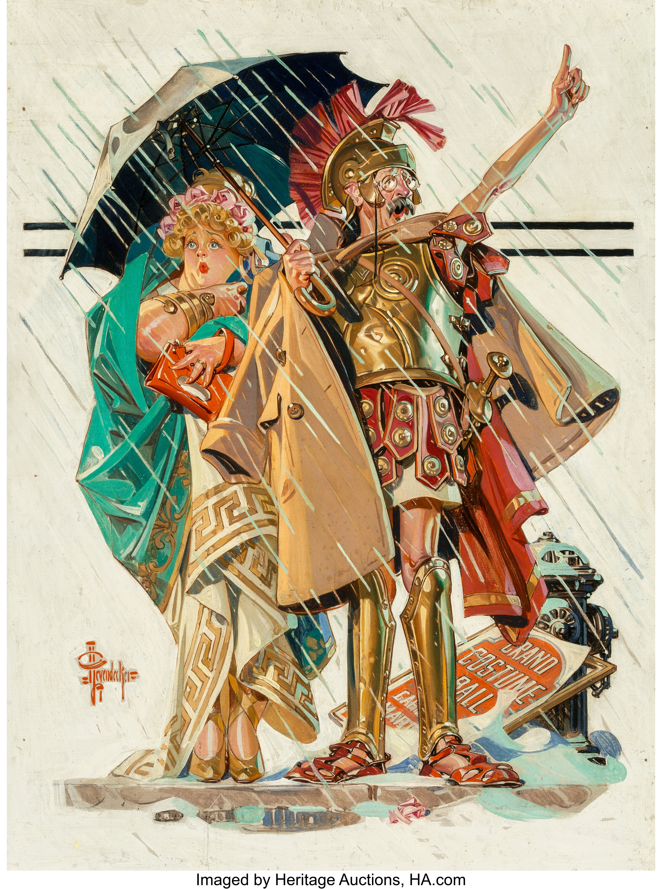 Joseph Christian Leyendecker American 1874 1951 To The Lot 68124 Heritage Auctions