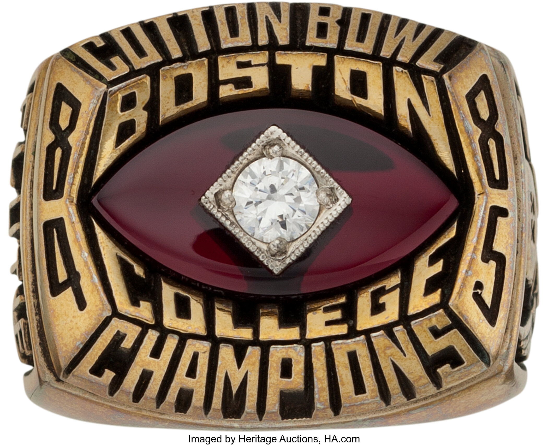 1984-85 Doug Flutie Boston College Eagles Cotton Bowl Champions, Lot  #80512