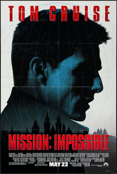 mission impossible 1996 poster