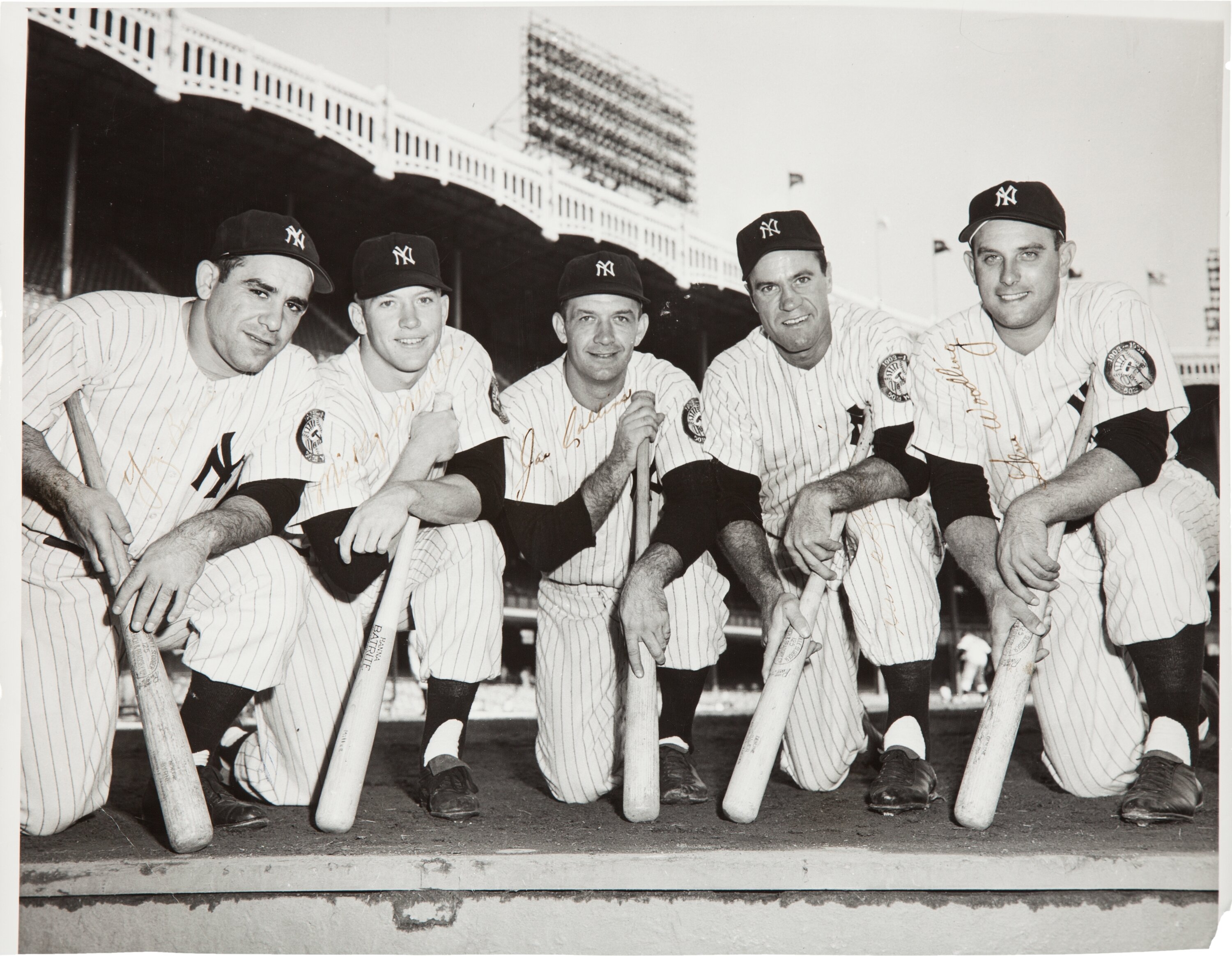 1952 New York Yankees Scorecard Remix Print - Row One Brand