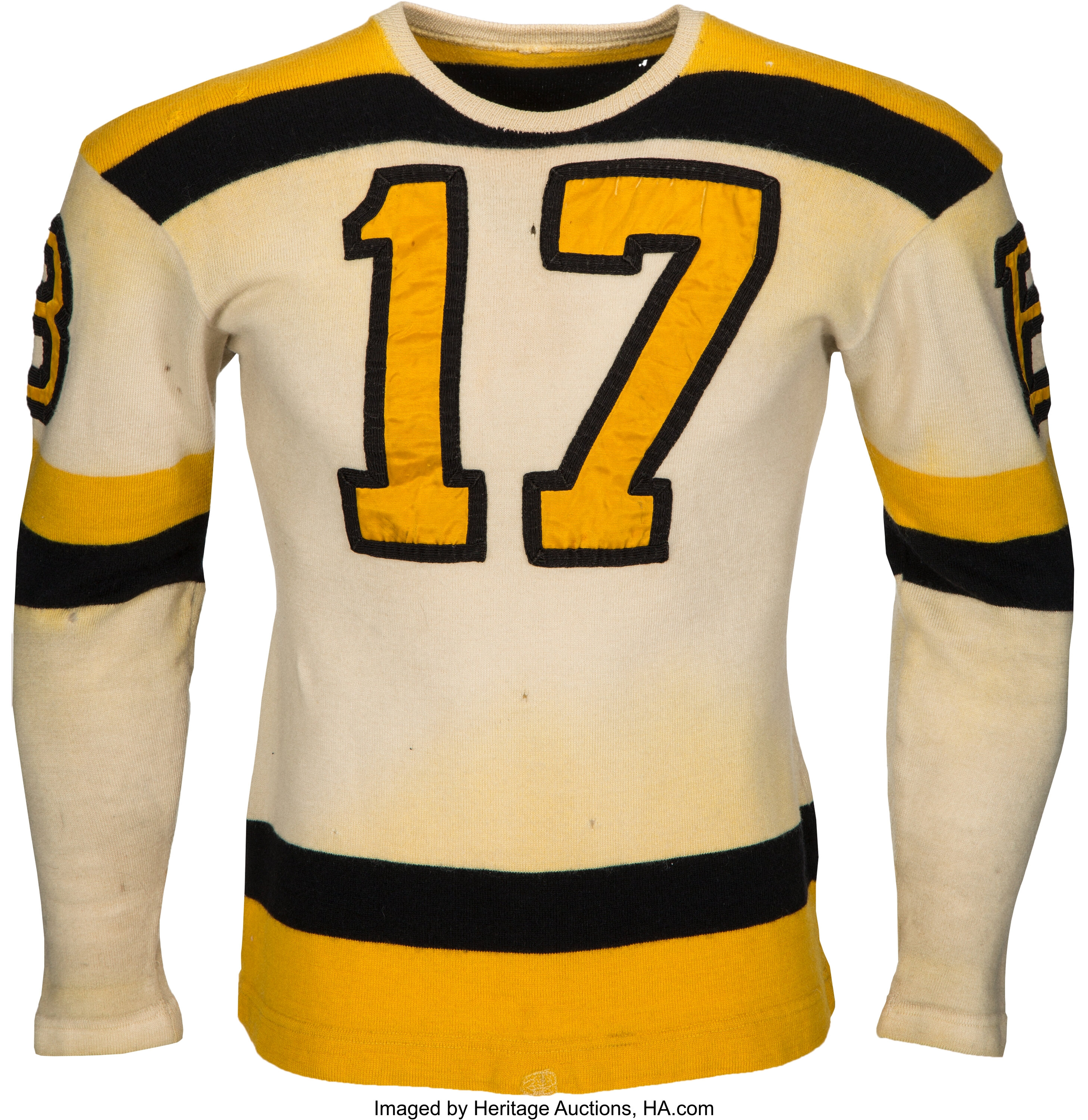 Boston Bruins 1940-41 jersey artwork, This is a highly deta…
