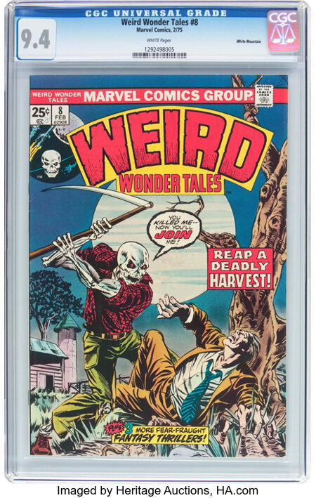 How Much Is Weird Wonder Tales 8 Worth Browse Comic Prices Heritage Auctions