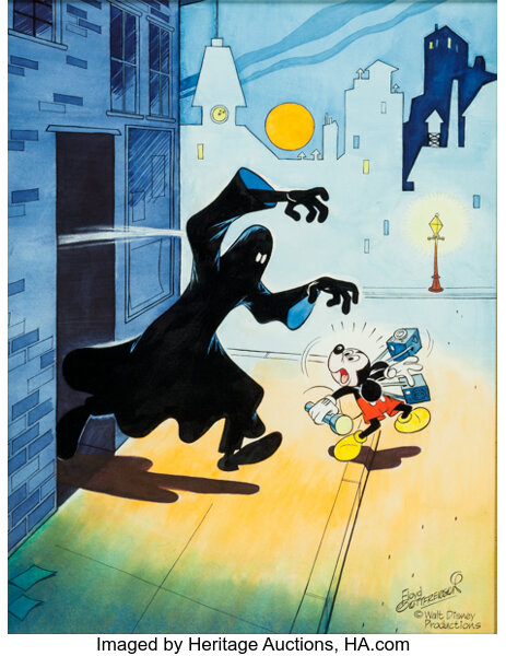 Walt Disney's Mickey Mouse Outwits The Phantom Blot selling Disney Comics #4 1990 Vintag