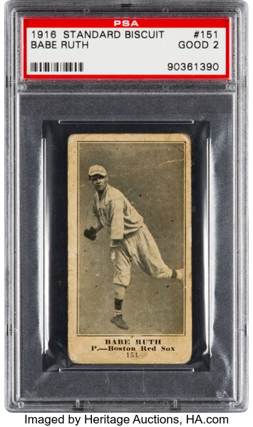 1915/16 M101-5 Sporting News Babe Ruth