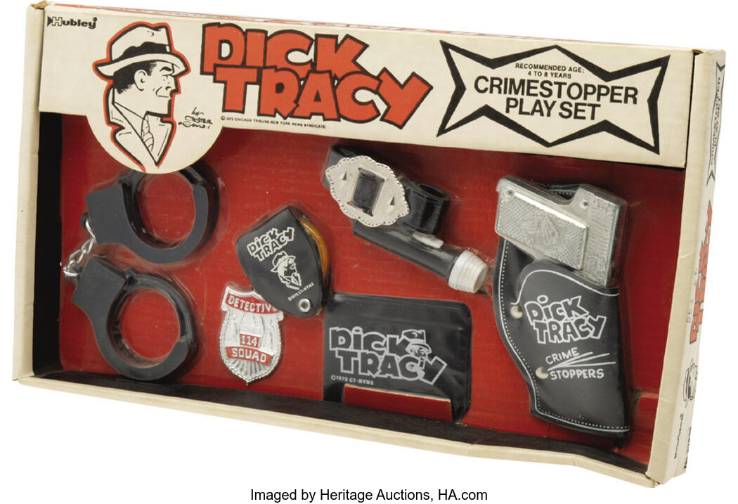 Dick Tracy Crimestopper Play Set MIB (Hubley, 1973). This