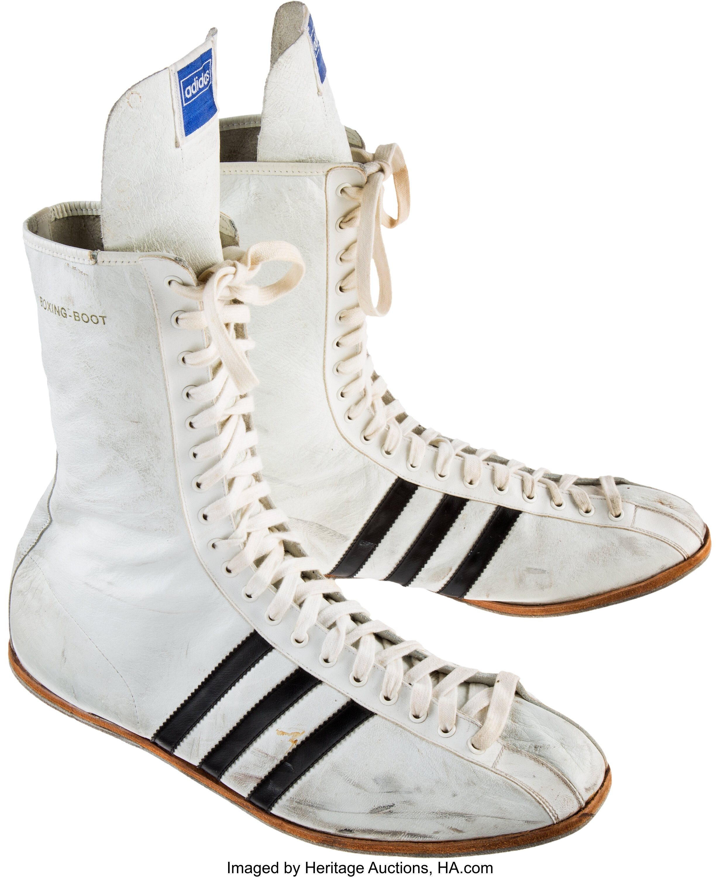 1976 Muhammad Ali Fight Worn Shoes from Ken Norton III Bout.... | Lot  #50049 | Heritage Auctions