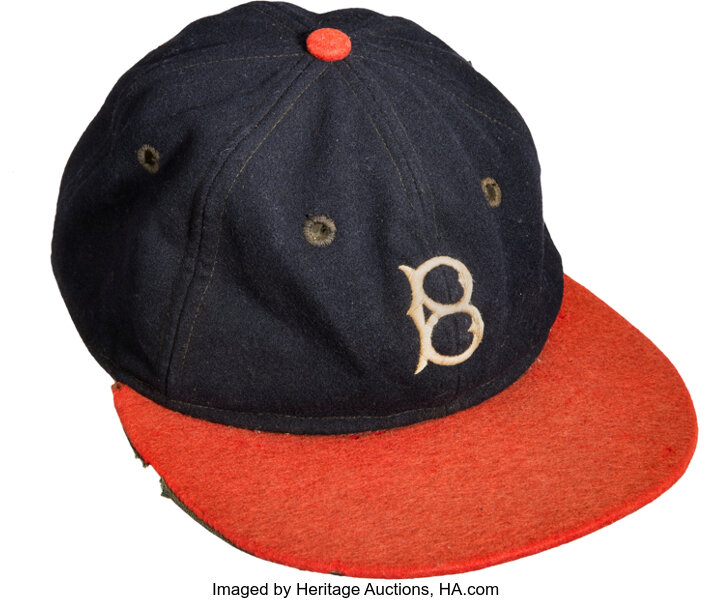 VIntage Boston Red Sox Game-Worn Hat