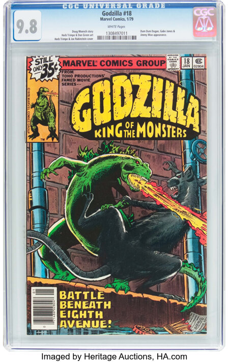 godzilla king of the monsters comic