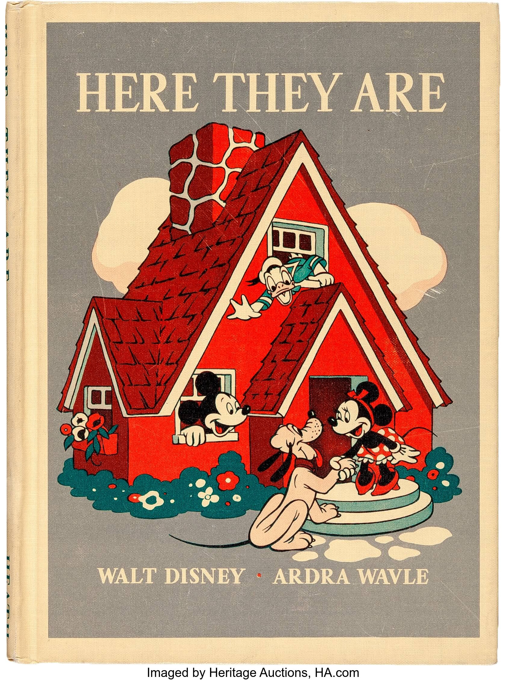 Here They Are Walt Disney Story Book (D. C. Heath, 1940) Condition ...