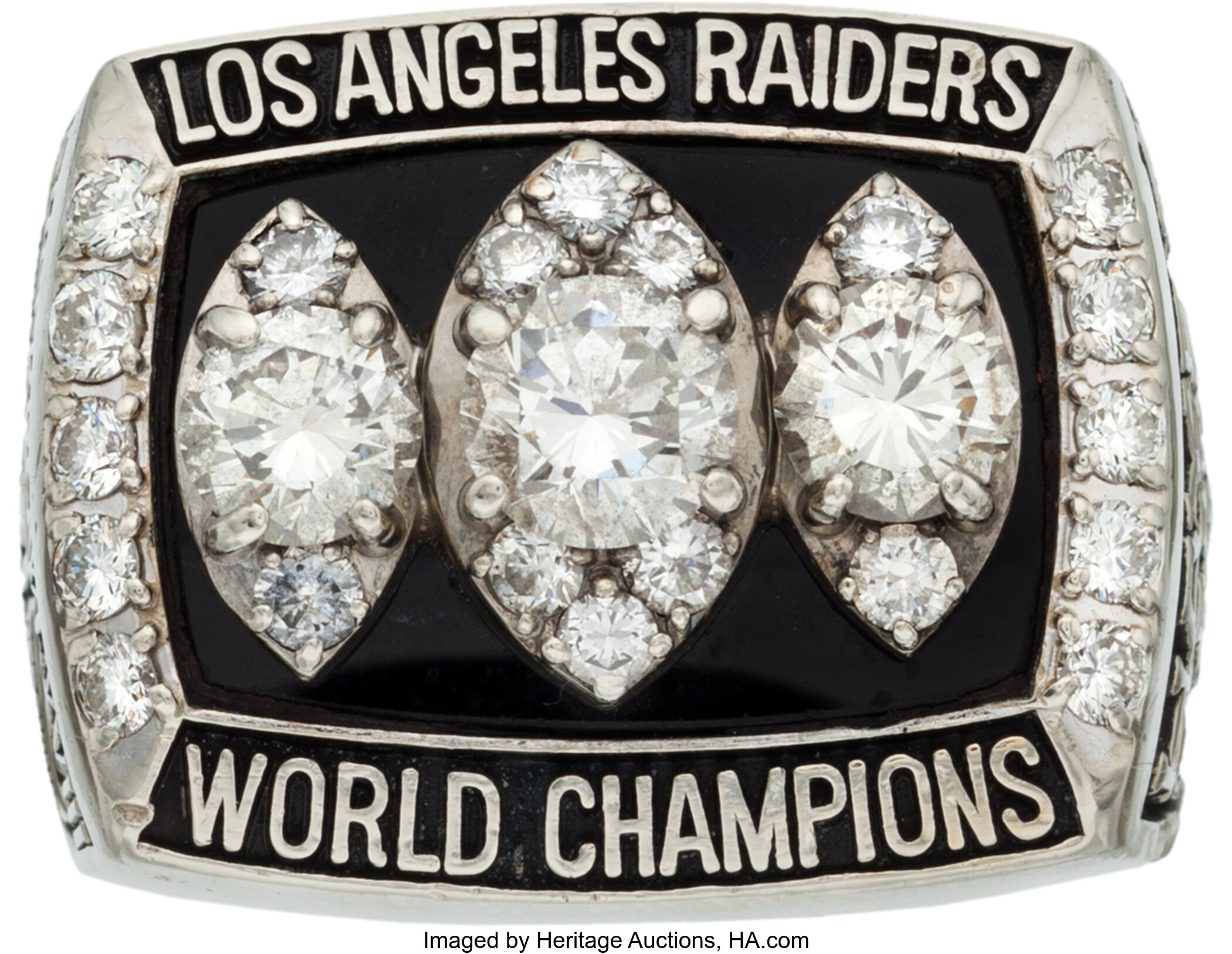 Custom Los Angeles Raiders 1983 NFL Super Bowl XVIII Championship Ring