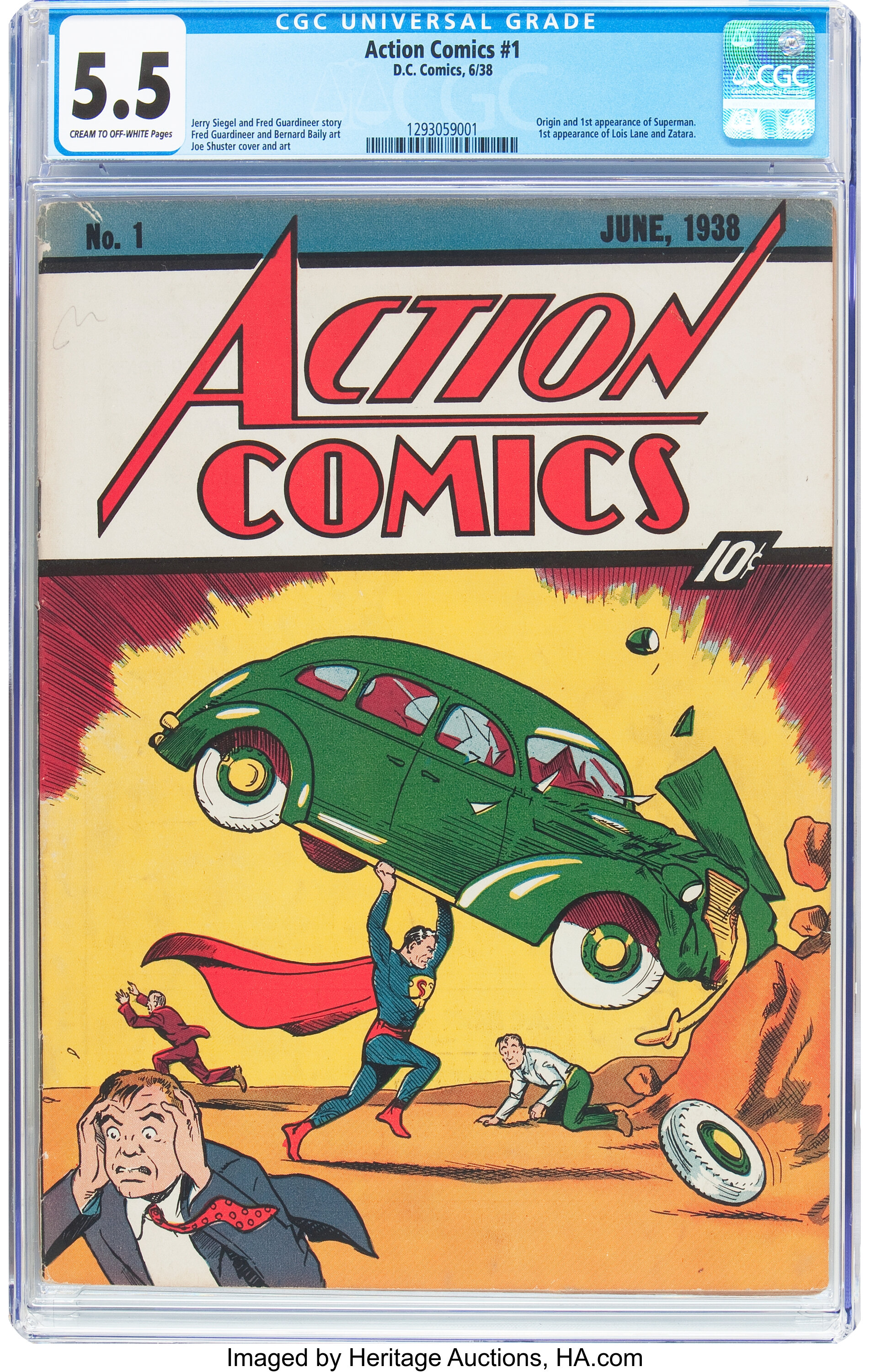 Collectibles Horror And Sci Fi Action Comics 1938 Series 715 Near Mint Comic Book