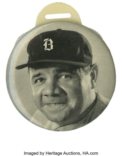 1935 Babe Ruth Quaker Oats Celluloid Scorer. The Babe sports a, Lot  #620134