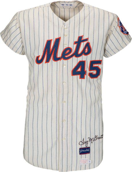 1970 Frank Tug McGraw Game Worn New York Mets Jersey. , Lot #80460