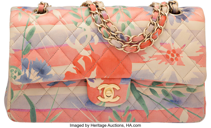 Chanel Pink Resin Flap Medium Bag – The Closet