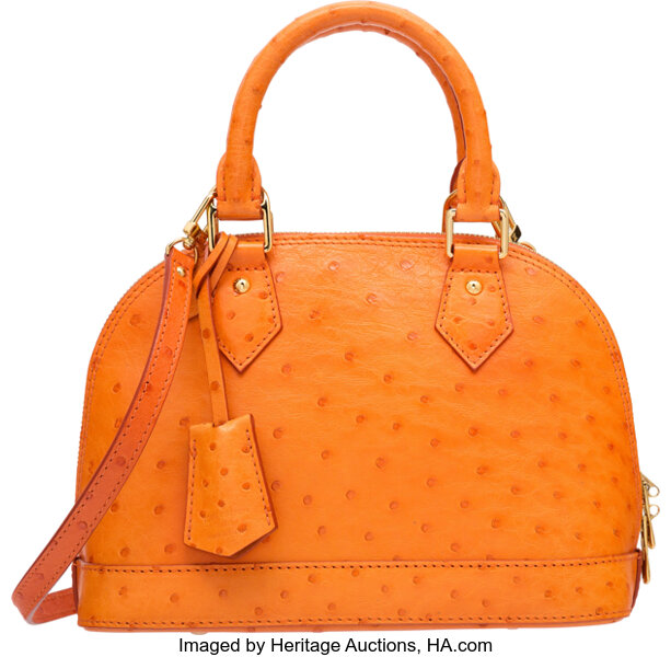 Louis Vuitton Alma luxury designer handbags - price guide and values