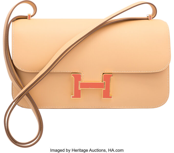 Hermes Constance Elan Orange Swift