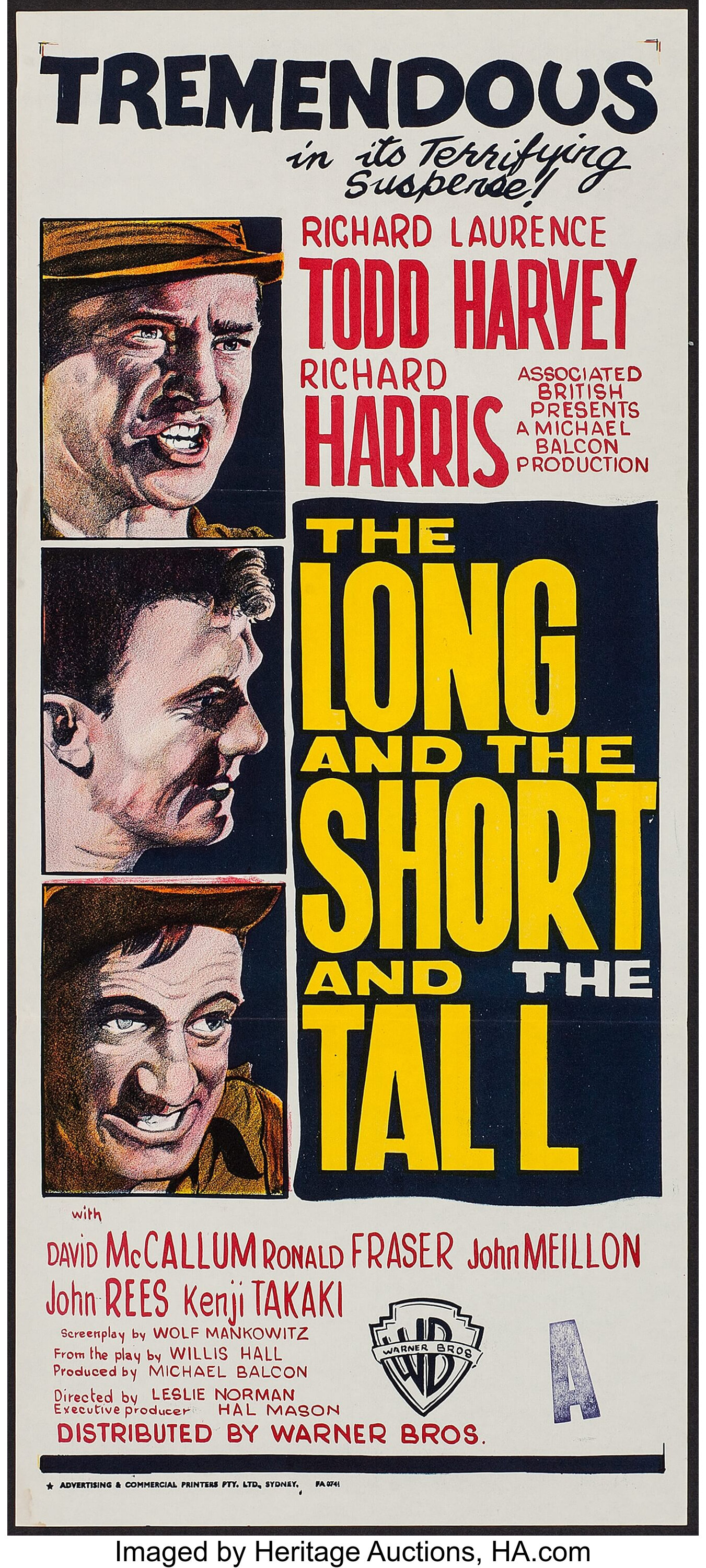 The Long and the Short and the Tall (WarnerPathé, 1961).