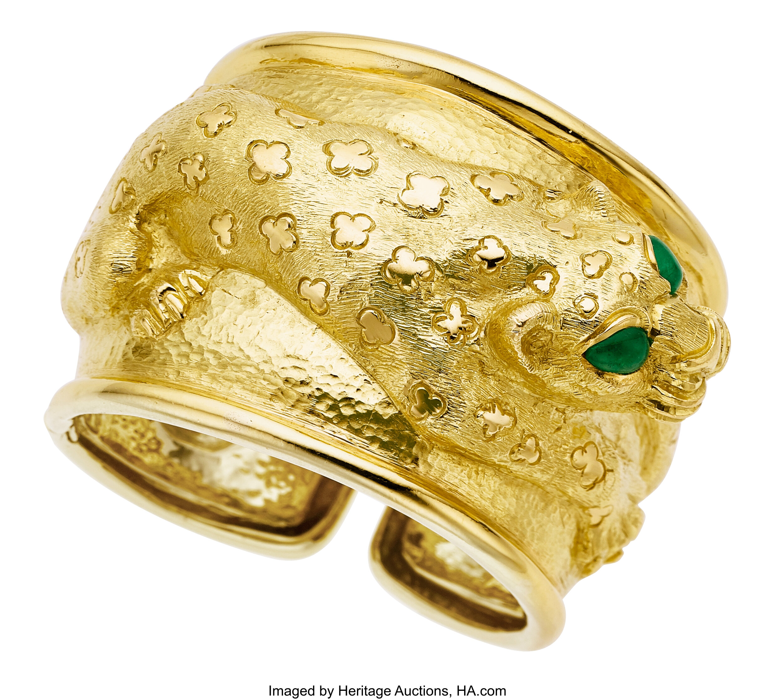 Emerald, Gold Bracelet, David Webb. ... Estate Jewelry Bracelets | Lot ...