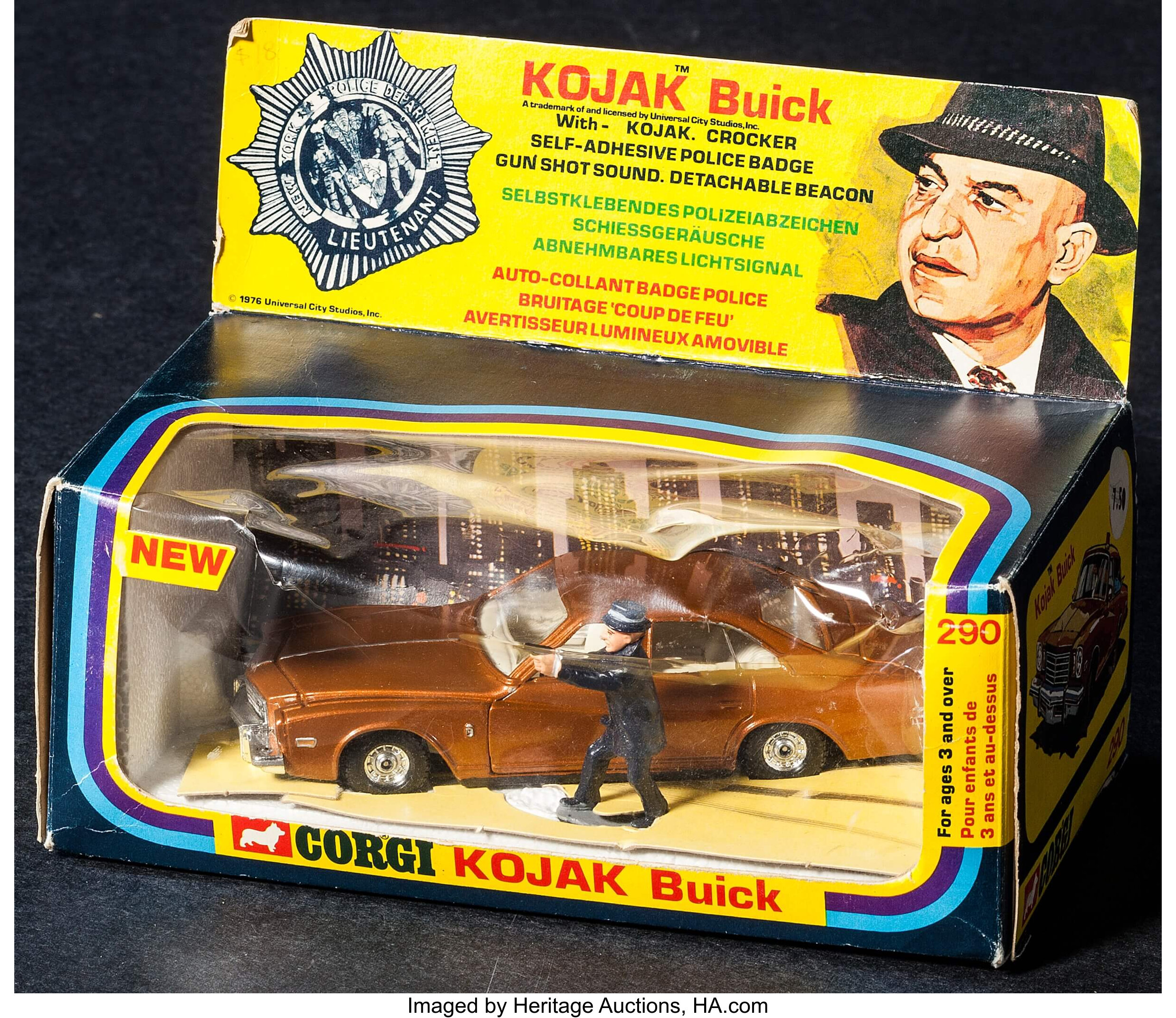 Kojak Buick (Corgi, 1976). British 1:36 Die-Cast Vehicle in | Lot