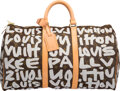 Louis Vuitton Vintage Stephen Sprouse Grey And Brown Monogram Graffiti  Coated Canvas Keepall 50 Gold Hardware, 2001 Available For Immediate Sale  At Sotheby's