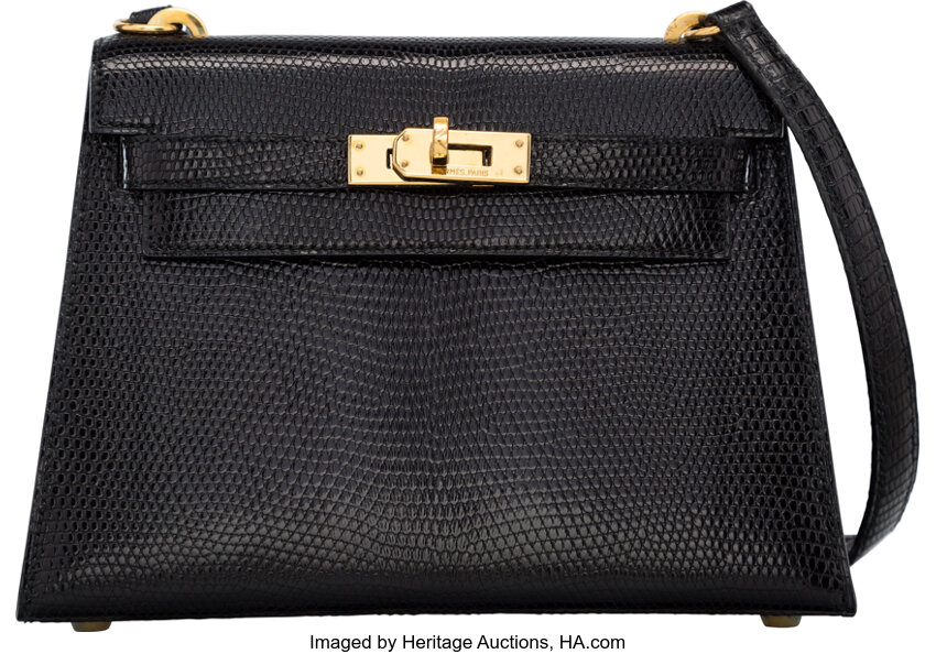 Hermes Kelly Mini lizard handbag - ShopStyle Shoulder Bags